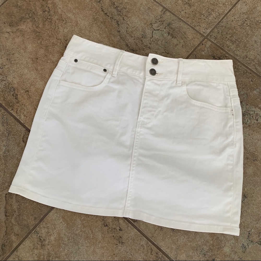 White Mini-Skirt